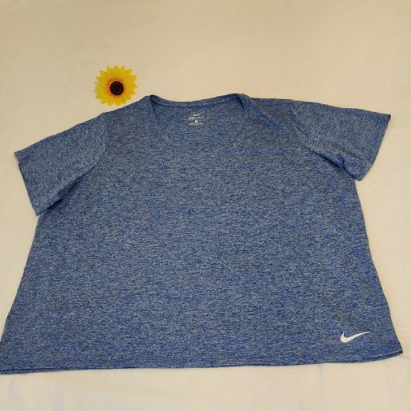 Nike Tops - Nike Blue DRI-FIT  T-Shirt 3X